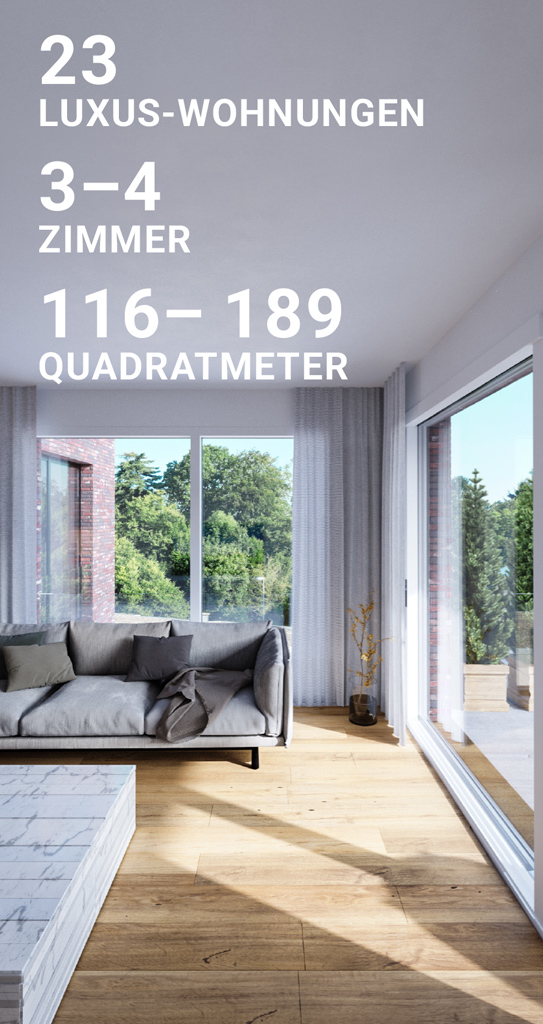 MAS WohnVision aktuelles Projekt Rennbaumstr. Leverkusen: 23 Wohnungen, 3-4 Zimmer, 116-189 qm